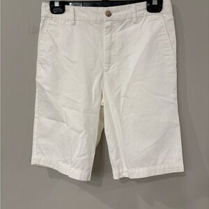 Boys Size 16 Polo Ralph Lauren White Cotton Shorts